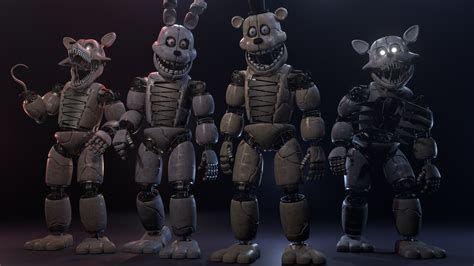 Fnaf the twisted ones animatronics - shadowosi