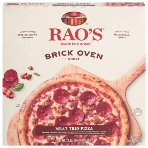 Rao's® Frozen Meat Trio Brick Oven Pizza, 20.8 oz - Kroger