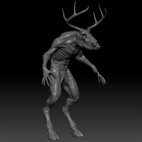 Wendigo Creature Sculpt 3D Model - TurboSquid 1819097