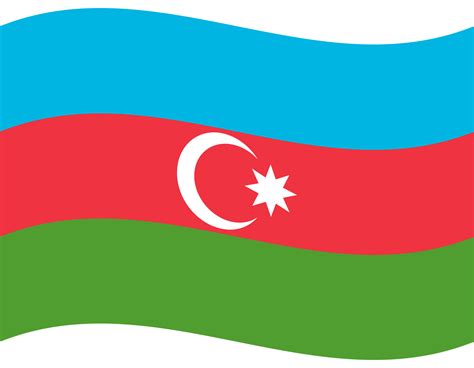 Azerbaijan flag wave. Azerbaijan flag. Flag of Azerbaijan 27292163 PNG