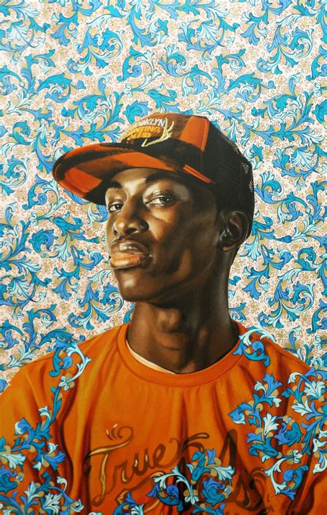 Kehinde Wiley Gavin Study I, 2008 Oil wash on... | Kehinde wiley ...