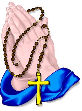 Praying Hands With Rosary Beads - Pictures, Tattoo Ideas