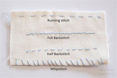 How to Hand Sew Strong Seams from Start to Finish