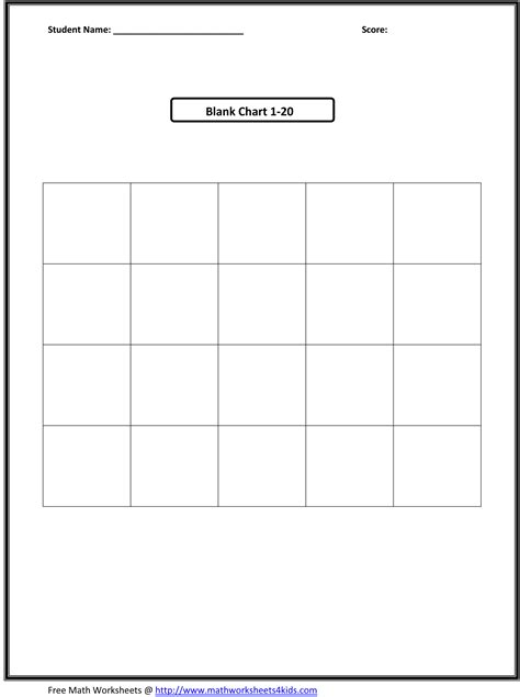 Kindergarten Math Worksheets