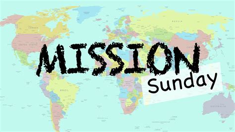 Mission Sunday - Ministry Pass