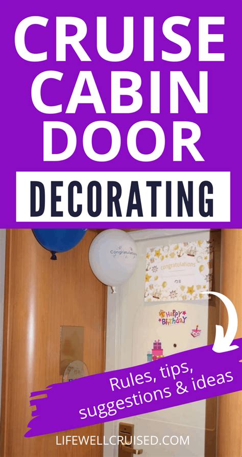 Cruise Cabin Door Decorations: The Ultimate Guide for Cruisers - Life ...