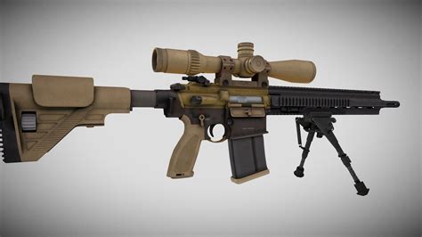 HK G28 Sniper Rifle - Download Free 3D model by trolosqlfod [9978406 ...