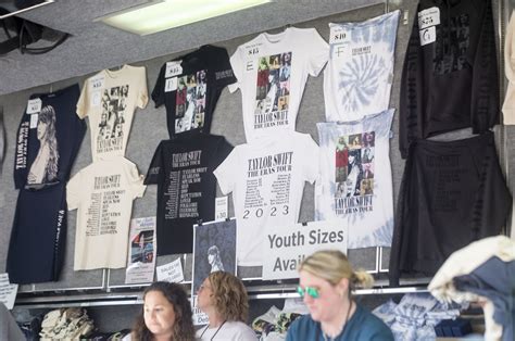 All the Taylor Swift merch you can find at Ford Field concerts