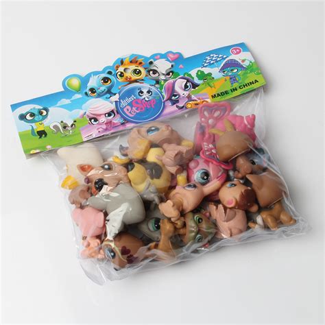 LPS toys 20 pcs /lot littlest pet set Q pet Littlest Pet Shop Kid toys ...