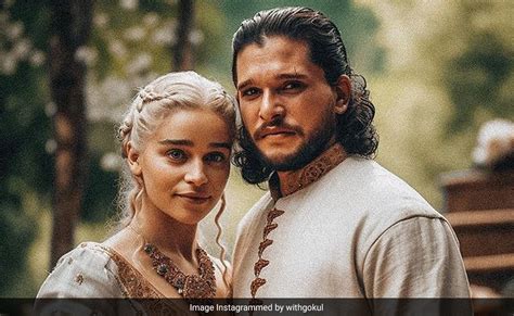 AI Artist Imagines Daenerys Targaryen, Jon Snow's Wedding In Kerala ...