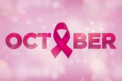 October breast cancer awareness month background 676996 Vector Art at ...