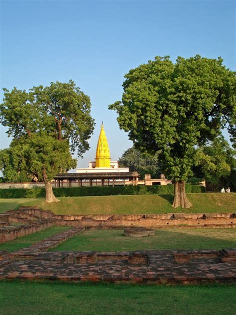 Sarnath Temple stock photo. Image of rishipattana, buddhism - 4785084