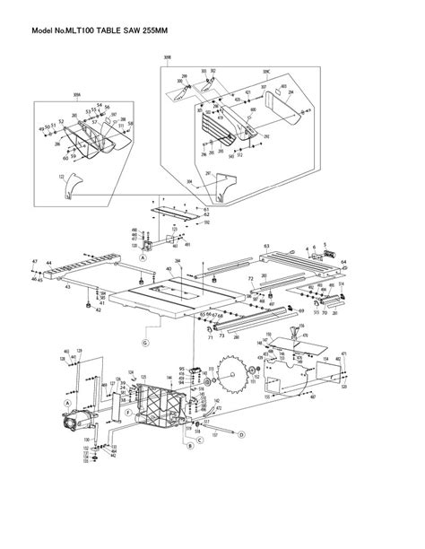 Part Diagram: MLT100 - Makita.my