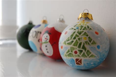 Paint your own bauble ornament decoration. These are our own-brand ...