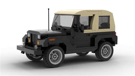 Jeep Wrangler YJ - LEGO MOC Instructions