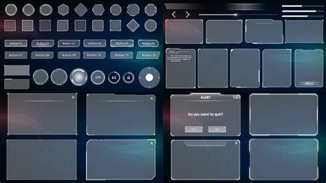 Sci Fi UI Design