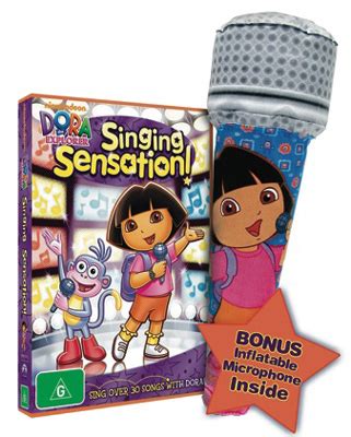 Dora the Explorer: Singing Sensation DVDs