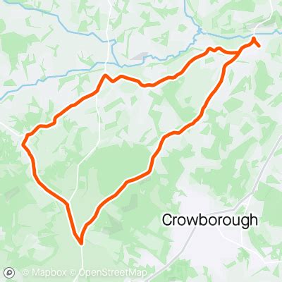 Ashdown Forest Loop | 24.8 km Cycling Route on Strava