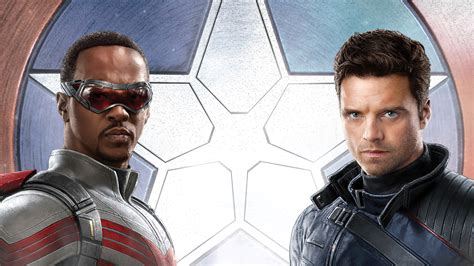 The Falcon and the Winter Soldier Anthony Mackie Bucky Barnes Falcon ...