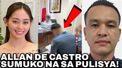 POLICE MAJOR Allan De Castro SUMUKO NA sa PULISYA, Catherine Camilon ...