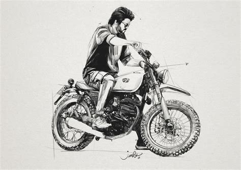 ArtStation - Beast Thalapathy Vijay Pencil Sketch 2022 #Beast # ...