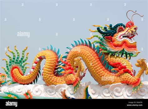 Chinese Dragon Sculpture