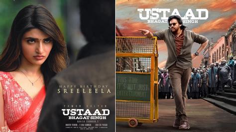 Sreeleela's first look from Ustad Bhagat Singh out. See poster - India ...