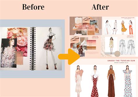 Professional Fashion Design Portfolio Examples