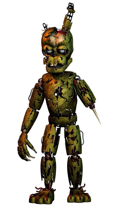 William Afton (FNaF 6 Springtrap) model : fivenightsatfreddys