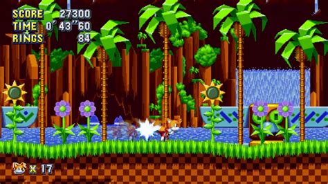 Sonic Mania: Green Hill Zone Act 2 (Super Tails) [1080 HD] - YouTube