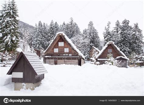 Site Shirakawago village — Stock Photo © Torsakarin #145435021