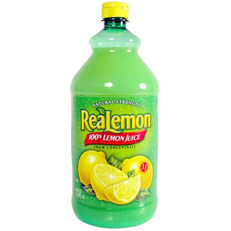 ReaLemon 48 oz. 100% Lemon Juice - 8/Case