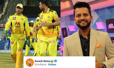 IPL 2023: Suresh Raina Wrote A Special Tweet After CSK's Win Against MI