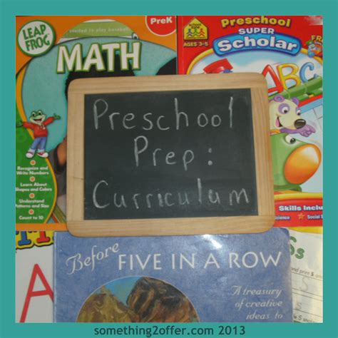 Preschool Prep: Curriculum