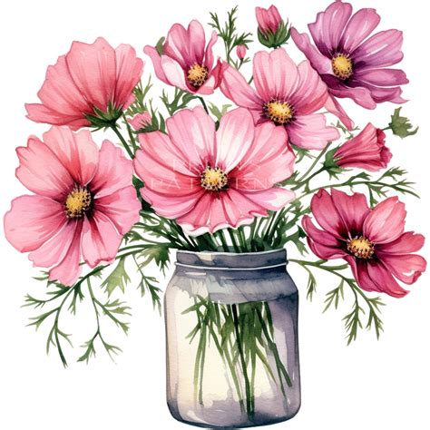 Cosmos PNG Clipart - Etsy