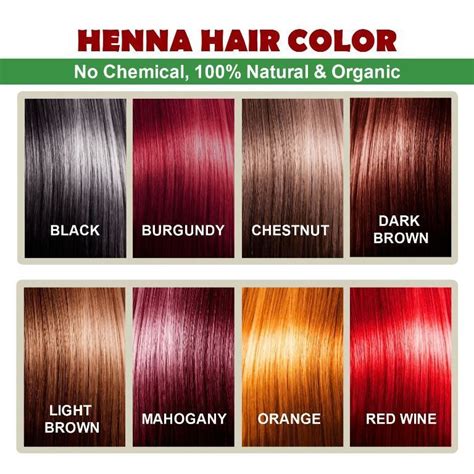 Organic henna hair color 100% and chemical free henna for hair color ...