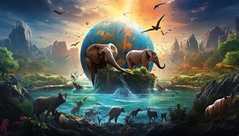 Premium AI Image | world wildlife day all living creatures on the planet