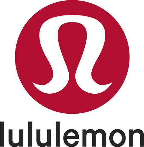 Lululemon Logo, Wellness Symbol, Sportswear Identity, Activewear Emblem ...