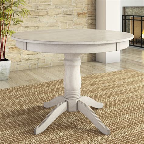 Startling White Pedestal Dining Table Photos | Shikalexa