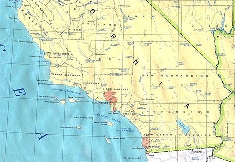 Southern California Base Map