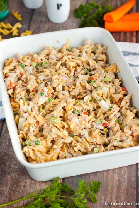 Easy Tuna Casserole Recipe - Ready in under 30 minutes!