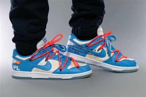 Off-White™ x Futura x Nike Dunk Low「UNC」配色登場 | Hypebeast