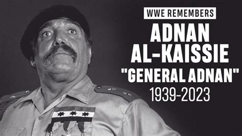 WWE Issues Statement, Wrestling World Reacts To Loss Of "General Adnan ...