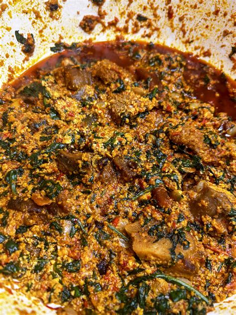 How to make Authentic Nigerian Egusi Soup Recipe (Fried method ...