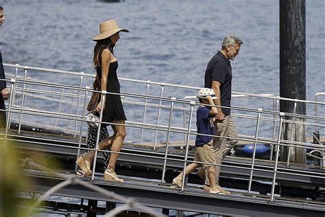 George Clooney, Wife, Amal, & Their Twins Enjoy Boat Ride: Photos ...