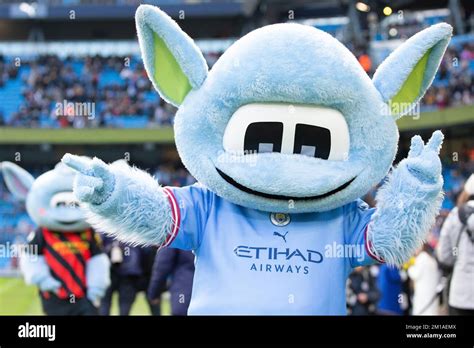 Manchester, UK. 11th Dec, 2022. Manchester City mascot Moon Beam during ...