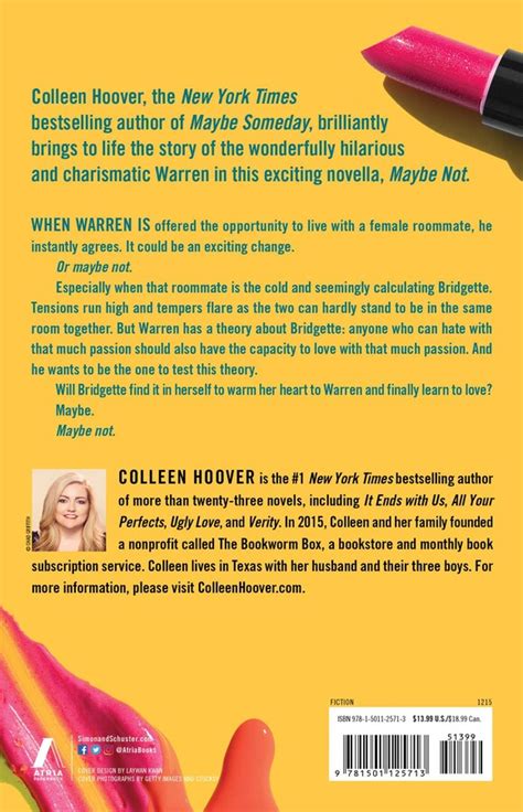 Maybe Not | Book by Colleen Hoover | Official Publisher Page | Simon ...