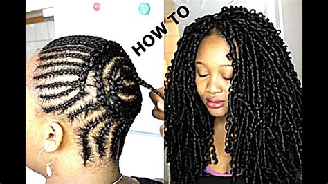 HOW TO FIX PRETTY CROCHET BRAIDS / CORNROWS - YouTube