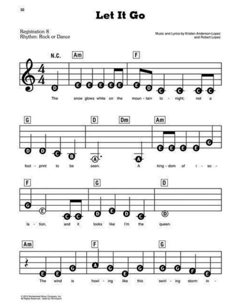 Playing the Keyboard the Easy Way | Piano notes songs, Clarinet sheet ...