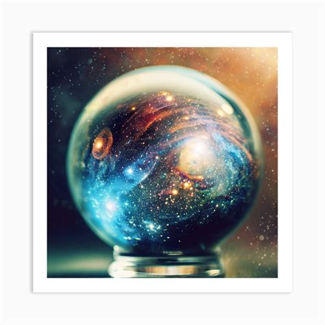 Crystal Ball 1 Art Print by Zeno Taron - Fy